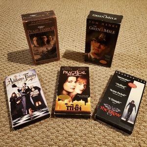 5 Vintage Films on VHS